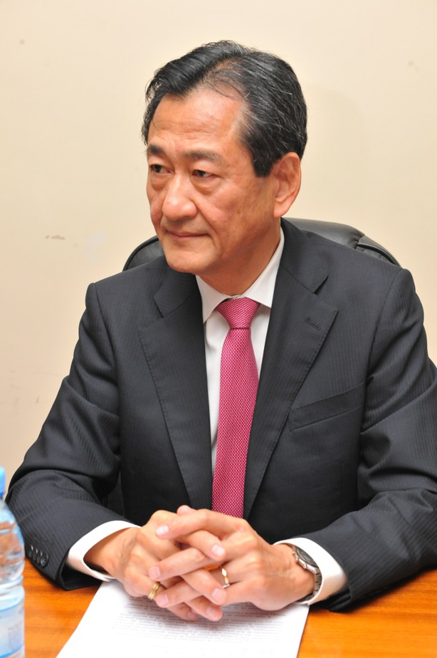 M. Takashi Kitahara ambassadeur du Japon au Sénégal.