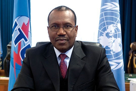 Le secrétaire général de l’UIT, le Dr Hamadoun Touré
