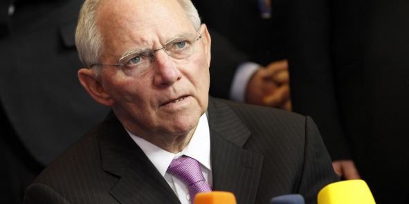 Wolfgang Schauble, ministre allemand de l'économie