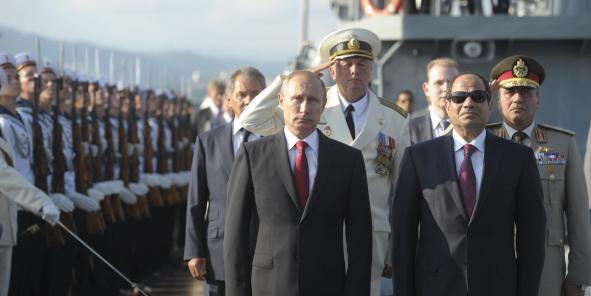 Abdel Fattah al-Sissi, le président égyptien, fait partie de ces dirigeants qui cherchent à gagner des parts de marché en Russie par la voie diplomatique, suite à l'embargo sur les produits alimentaires occidentaux Abdel Fattah al-Sissi, le président égyptien, fait partie de ces dirigeants qui cherchent à gagner des parts de marché en Russie par la voie diplomatique, suite à l'embargo sur les produits alimentaires occidentaux
