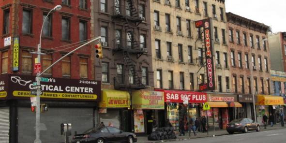 À New York, la "gentrification" gagne les quartiers hispaniques À New York, la "gentrification" gagne les quartiers hispaniques