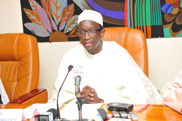 M. Amadou Bâ le ministre de l’économie, des finances et du plan  du Sénégal