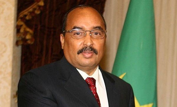 Le président de la Mauritanie  Mohamed Ould Abdel Aziz.