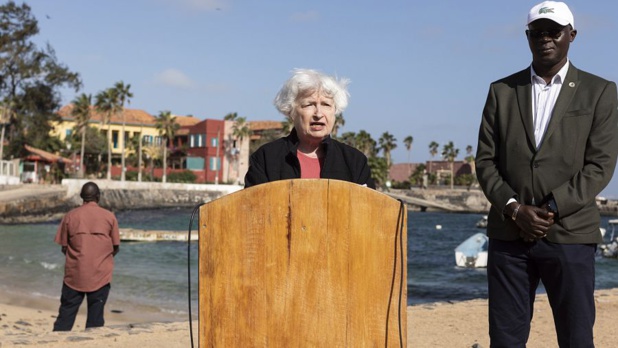 Janet L. Yellen, secrétaire d’Etat américain au Trésor : «L’île de Gorée nous rappelle que les histoires de l'Afrique et de l'Amérique sont intimement liées » Janet L. Yellen, secrétaire d’Etat américain au Trésor : «L’île de Gorée nous rappelle que les histoires de l'Afrique et de l'Amérique sont intimement liées »