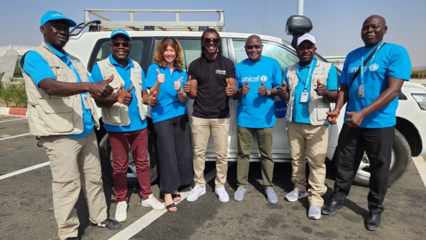 Engagement en faveur des enfants : Le sélectionneur national Aliou Cissé aux côtés de l’Unicef