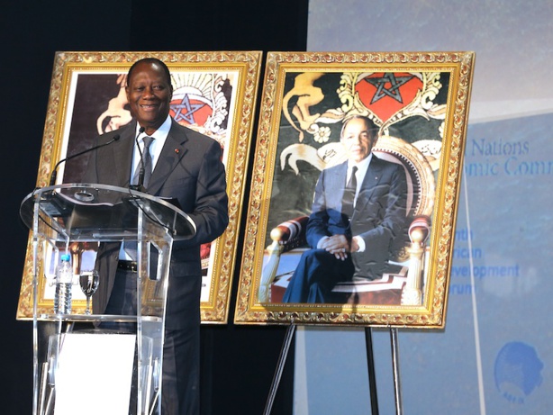 Alassane Ouattara, président de la République de la Cote d’Ivoire