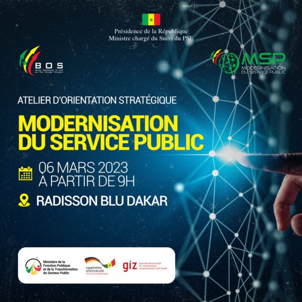 Projet de modernisation du service public sénégalais : La première partie du processus de structuration bouclée Projet de modernisation du service public sénégalais : La première partie du processus de structuration bouclée