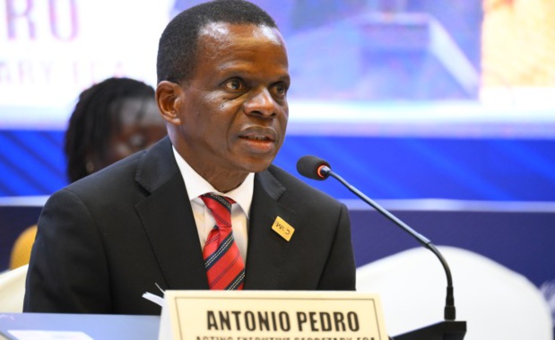 Antonio Pedro est le Secrétaire exécutif par intérim de la Commission économique pour l’Afrique Antonio Pedro est le Secrétaire exécutif par intérim de la Commission économique pour l’Afrique
