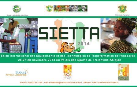 Agriculture : Abidjan abrite le Salon International des Equipements et des Technologies de Transformation de l’Anacarde (SIETTA)