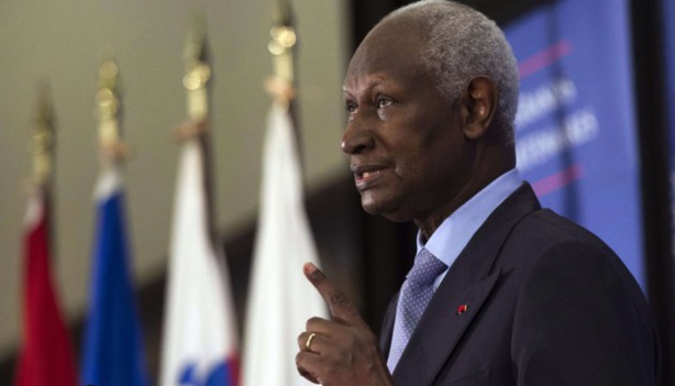 Abdou Diouf, le Secrétaire Général sortant de l'Organisation Internationale de la Francophonie (OIF) Abdou Diouf, le Secrétaire Général sortant de l'Organisation Internationale de la Francophonie (OIF)