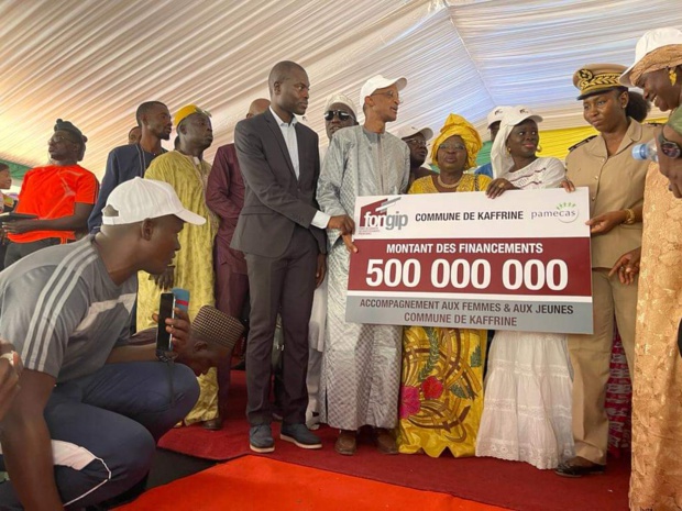 Appui aux jeunes et femmes de Kaffrine : Le Fongip met une ligne de garantie d’investissements de l’ordre de 500 millions Appui aux jeunes et femmes de Kaffrine : Le Fongip met une ligne de garantie d’investissements de l’ordre de 500 millions