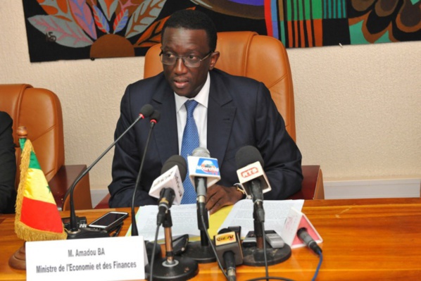 Amadou BA, ministre de l`economie, des finances et du plan