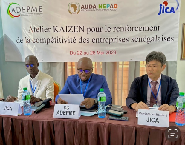 Formation des agents d’accompagnement des Pme sur l’approche Kaizen : L’Adepme et la Jica organisent un atelier du 22 au 26 mai à Dakar Formation des agents d’accompagnement des Pme sur l’approche Kaizen : L’Adepme et la Jica organisent un atelier du 22 au 26 mai à Dakar