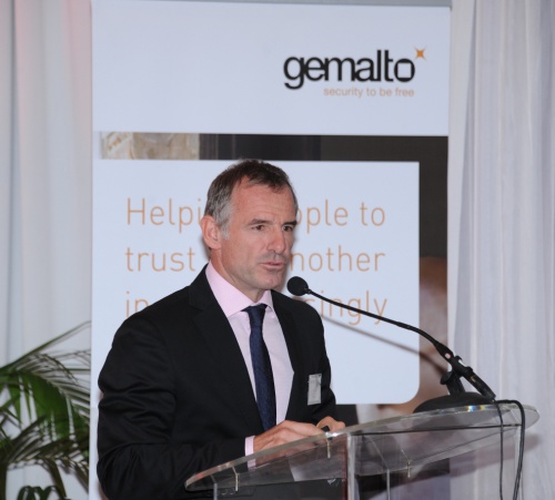 Eric Claudel, Président Afrique & Moyen Orient chez Gemalto. Eric Claudel, Président Afrique & Moyen Orient chez Gemalto.