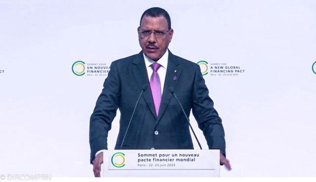 Nouveau pacte financier mondial : Les recommandations du président Mohamed Bazoum Nouveau pacte financier mondial : Les recommandations du président Mohamed Bazoum