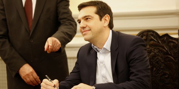 , Alexis Tsipras, le nouveau premier ministre grec lance un défi aux dirigeants de la zone euro , Alexis Tsipras, le nouveau premier ministre grec lance un défi aux dirigeants de la zone euro