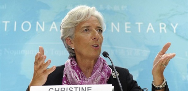 Mme Christine Lagarde Directrice générale du Fonds monétaire internationale (FMI)