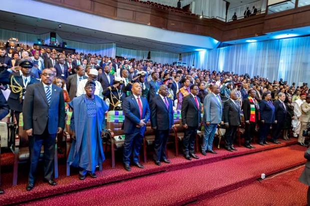 Cérémonie d'ouverture de la 30ème anniversaire de la Banque Africaine d’Import-Export (Afreximbank) à Accra, au Ghana Cérémonie d'ouverture de la 30ème anniversaire de la Banque Africaine d’Import-Export (Afreximbank) à Accra, au Ghana