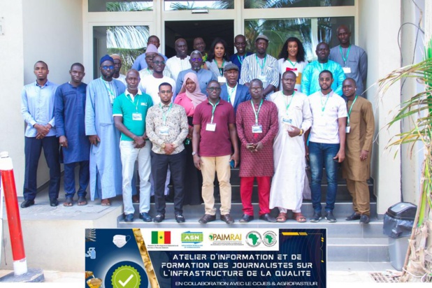 Promotion de la certification qualité au Sénégal : L’Association sénégalaise de la normalisation outille les journalistes membres du Cojes Promotion de la certification qualité au Sénégal : L’Association sénégalaise de la normalisation outille les journalistes membres du Cojes