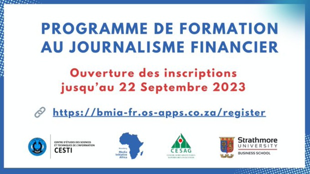 Sénégal : Une formation au journalisme financier est lancée, pour 6 mois Sénégal : Une formation au journalisme financier est lancée, pour 6 mois
