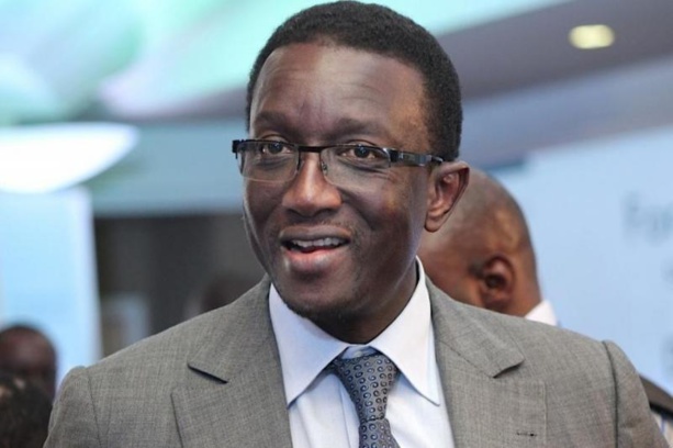 Amadou Ba,ministre de l'Economie, des Finances et du Plan,