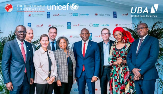 La Fondation Tony Elumelu, Generation Unlimited de l'Unicef et la Fondation Ikea annoncent un partenariat La Fondation Tony Elumelu, Generation Unlimited de l'Unicef et la Fondation Ikea annoncent un partenariat