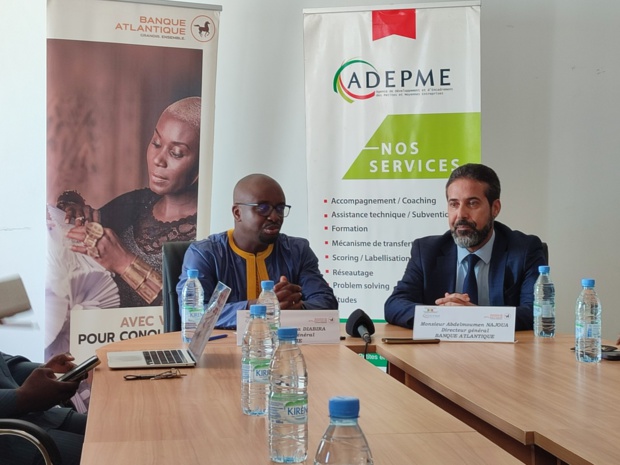 Financement des Pme : L’Adepme et la Banque Atlantique Sénégal signent un partenariat Financement des Pme : L’Adepme et la Banque Atlantique Sénégal signent un partenariat