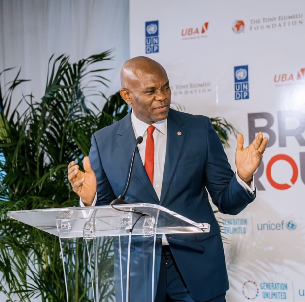 Assemblée générale des Nations unies : Tony O. Elumelu plaide en faveur de l’inclusion numérique et de l’autonomisation des jeunes