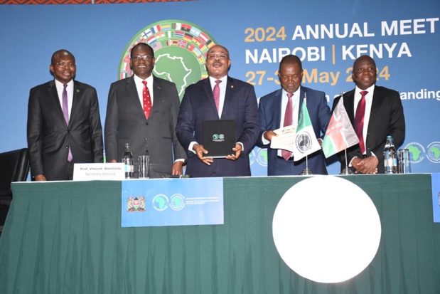 Organisation des Assemblées annuelles en 2024 : La Bad et le gouvernement du Kenya signent un accord Organisation des Assemblées annuelles en 2024 : La Bad et le gouvernement du Kenya signent un accord