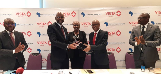 Financement de projets de logement en Guinée : La Banque Shelter Afrique accorde un prêt de 12 millions de dollars à Vista Bank