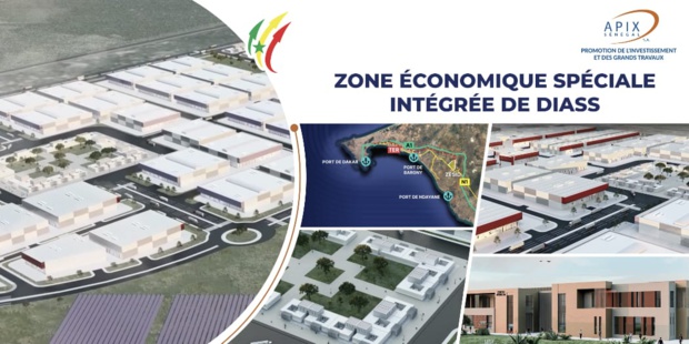 Zone économique spéciale de Diass : Lancement des travaux d’aménagement et de connectivité