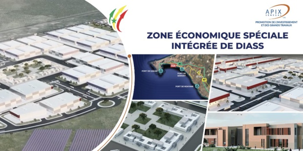Zone économique spéciale de Diass : Lancement des travaux d’aménagement et de connectivité Zone économique spéciale de Diass : Lancement des travaux d’aménagement et de connectivité