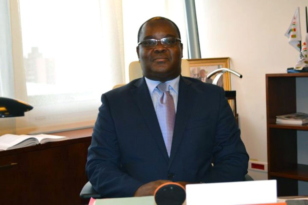 Edoh Kossi Amenouve, directeur  general  de la BRVM Edoh Kossi Amenouve, directeur  general  de la BRVM