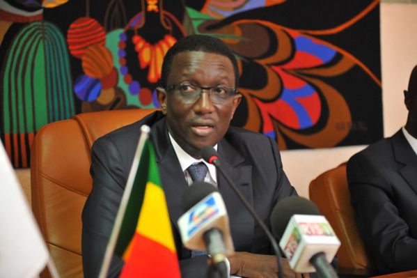 Amadou Ba, ministre de l`economie des finances et du plan