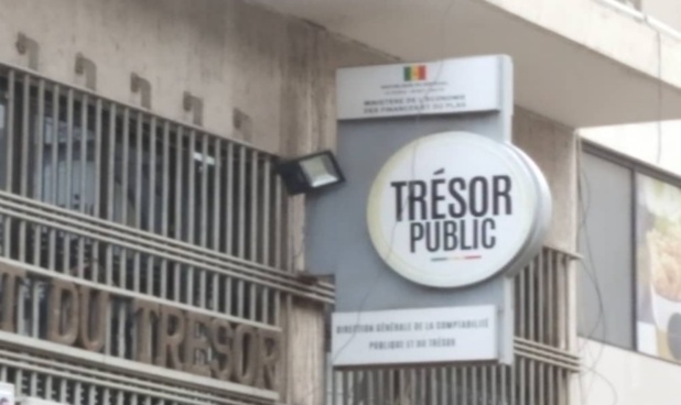 Sénégal : 28,365 milliards de FCFA dans les caisses du Trésor Public.