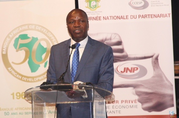 Le ministre d’Etat, ministre du Plan et du développement, Albert Mabri Toikeusse,  a  présidé à Abidjan ce lundi 27 avril, la première journée nationale du Partenariat Etat Secteur Privé