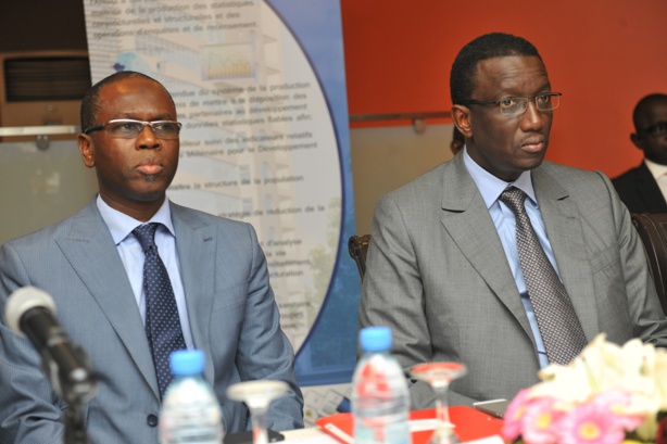 Le duo Birama Mangara du Budget et Amadou Ba des Finances Le duo Birama Mangara du Budget et Amadou Ba des Finances
