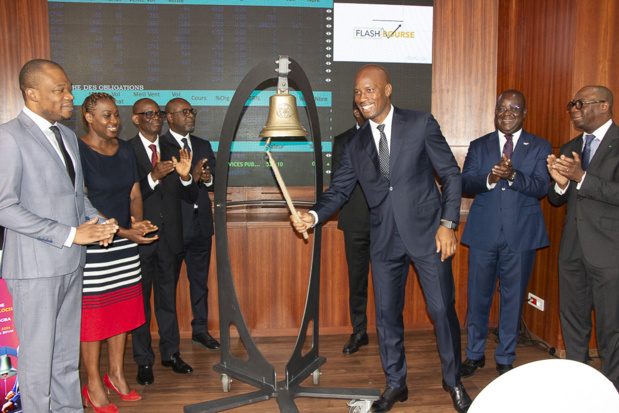 Bourse régionale des valeurs mobilières : Didier Drogba, icone du football lance l’ouverture des tractations Bourse régionale des valeurs mobilières : Didier Drogba, icone du football lance l’ouverture des tractations