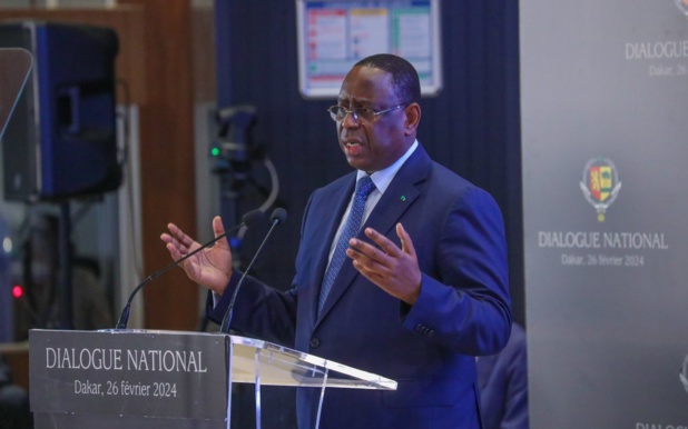 Macky Sall à l’ouverture du dialogue national : « Ma volonté et mon vœu le plus cher, c’est de faire tenir l’élection présidentielle dans les meilleurs délais » Macky Sall à l’ouverture du dialogue national : « Ma volonté et mon vœu le plus cher, c’est de faire tenir l’élection présidentielle dans les meilleurs délais »