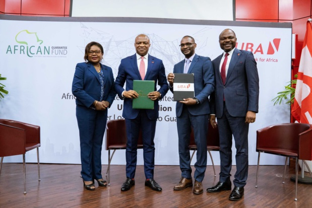 Pour faciliter le déploiement de 100 millions de dollars au profit des Pme africaines : United Bank for Africa et le Fonds africain de garantie signent un partenariat Pour faciliter le déploiement de 100 millions de dollars au profit des Pme africaines : United Bank for Africa et le Fonds africain de garantie signent un partenariat