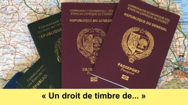 Droit de timbre relatif au passeport : Les précisions de la Direction générale des impôts et des domaines Droit de timbre relatif au passeport : Les précisions de la Direction générale des impôts et des domaines