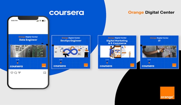 Formation aux nouveaux métiers du numérique : Orange Digital Center et Coursera s’associent