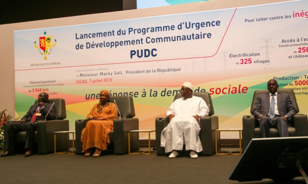 Lancement du PUDC : Macky Sall au secours du monde rural Lancement du PUDC : Macky Sall au secours du monde rural