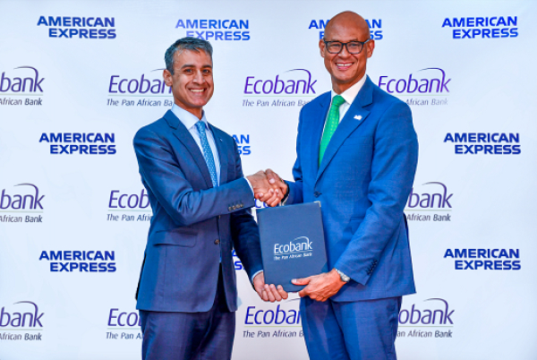 Acceptation de ses cartes de paiement dans 21 pays d'Afrique : American Express noue un partenariat avec le Groupe Ecobank Acceptation de ses cartes de paiement dans 21 pays d'Afrique : American Express noue un partenariat avec le Groupe Ecobank
