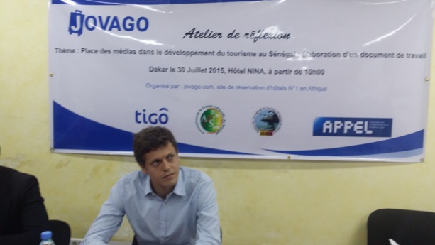 Xavier Starkloff, le directeur  du bureau Afrique francophone de Jovago.Com