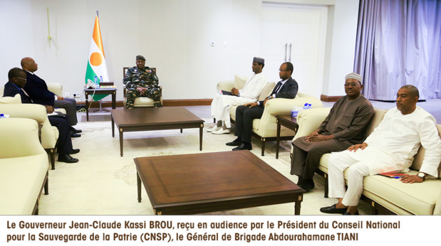 Reçu par le général Tiani : Jean Claude Kassi Brou met en exergue les actions de la Bceao pour le Niger Reçu par le général Tiani : Jean Claude Kassi Brou met en exergue les actions de la Bceao pour le Niger