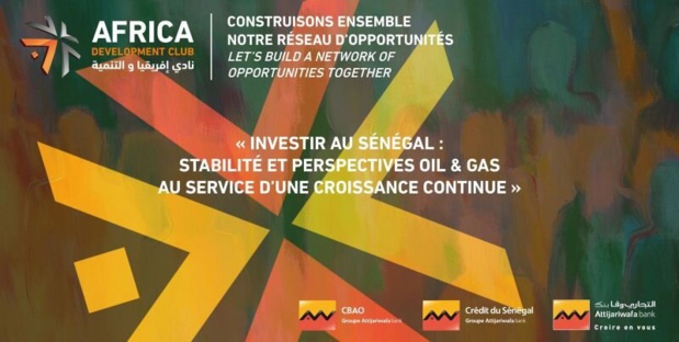 Investir au Sénégal : Le Club Afrique développement, CBAO et Crédit du Sénégal se donnent rendez-vous les 19 et 20 juillet 2024 à Dakar Investir au Sénégal : Le Club Afrique développement, CBAO et Crédit du Sénégal se donnent rendez-vous les 19 et 20 juillet 2024 à Dakar