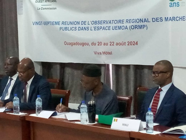 Commande publique : Les experts des pays de l’Uemoa en concertation à Ouagadougou Commande publique : Les experts des pays de l’Uemoa en concertation à Ouagadougou
