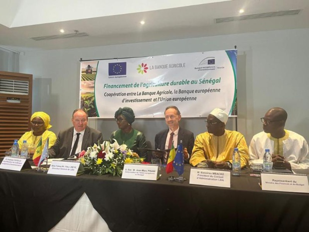 Développement durable des chaînes de valeur agricoles : La Banque agricole du Sénégal et la Bei signent un partenariat de 30 millions d’euros Développement durable des chaînes de valeur agricoles : La Banque agricole du Sénégal et la Bei signent un partenariat de 30 millions d’euros