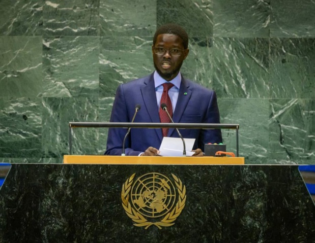 Discours à l’Assemblée générale de l’Onu : Bassirou Diomaye Faye pour une réforme urgente du Fmi,de la Banque mondiale et du Conseil de sécurité Discours à l’Assemblée générale de l’Onu : Bassirou Diomaye Faye pour une réforme urgente du Fmi,de la Banque mondiale et du Conseil de sécurité
